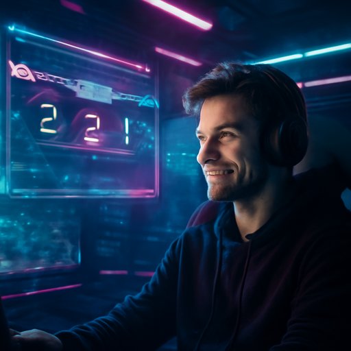 1777BAT esports arena scoreboard close-up